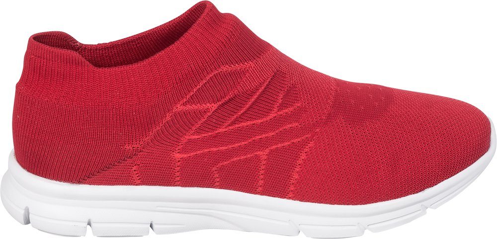 Reusch Slip-On neue Schuhkomfort Die Art Sneaker rot von