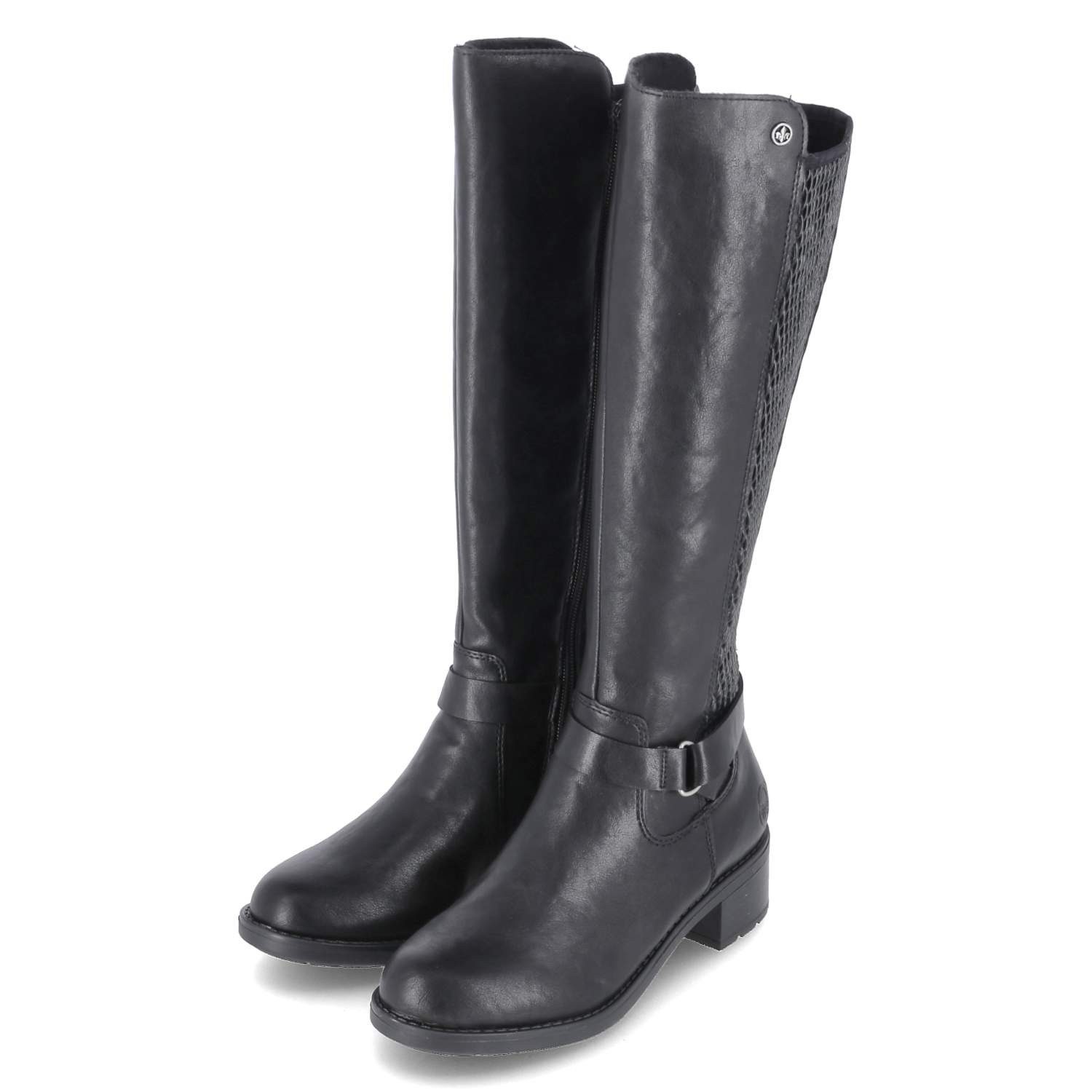 Rieker Rieker 75490-00 Damen Synthetik schwarz Stiefel günstig online kaufen
