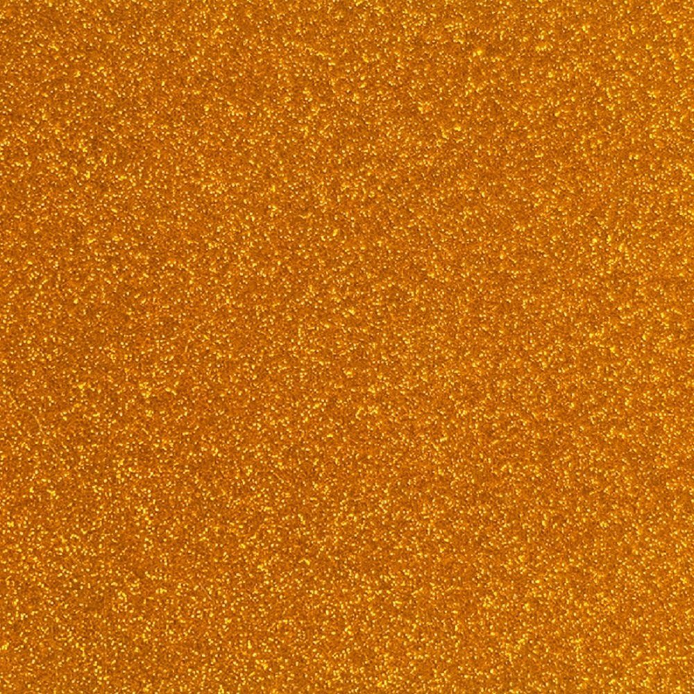 Hilltop Transparentpapier Twinkle Flexfolie mit eingebetteten Glitterelementen Orange