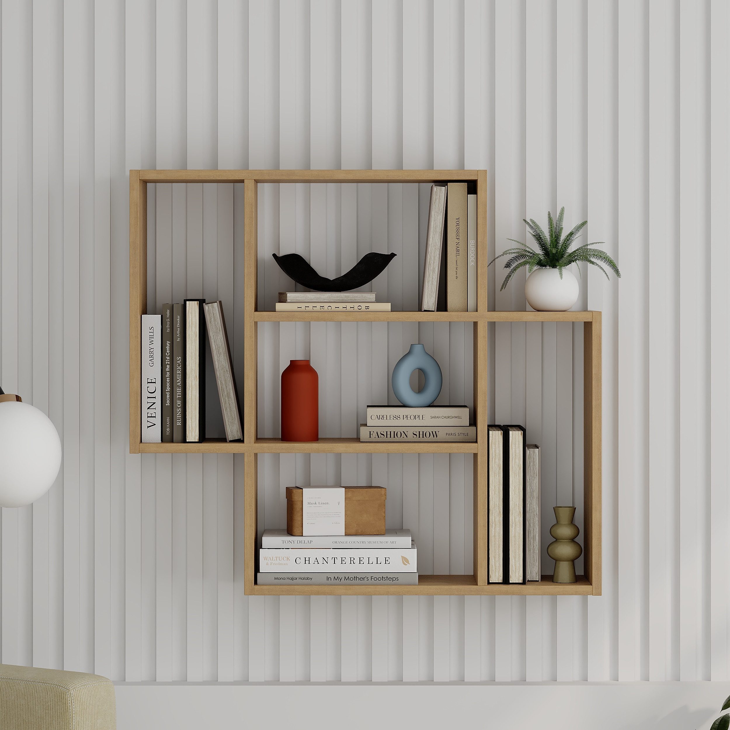 Decortie Wandregal Mito, Modernes Wandregal, Schwebendes Regal, 89 x 19,6 x günstig online kaufen