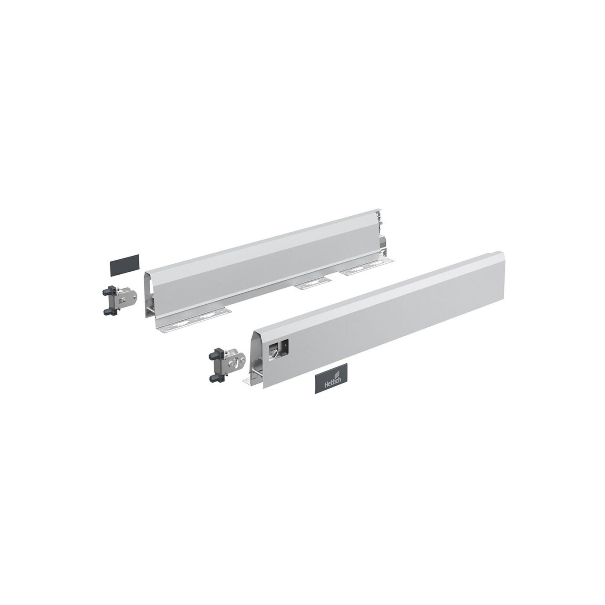 Hettich Schubkasten Zargen-Set ArciTech L.400mm H.94mm STA HETTICH