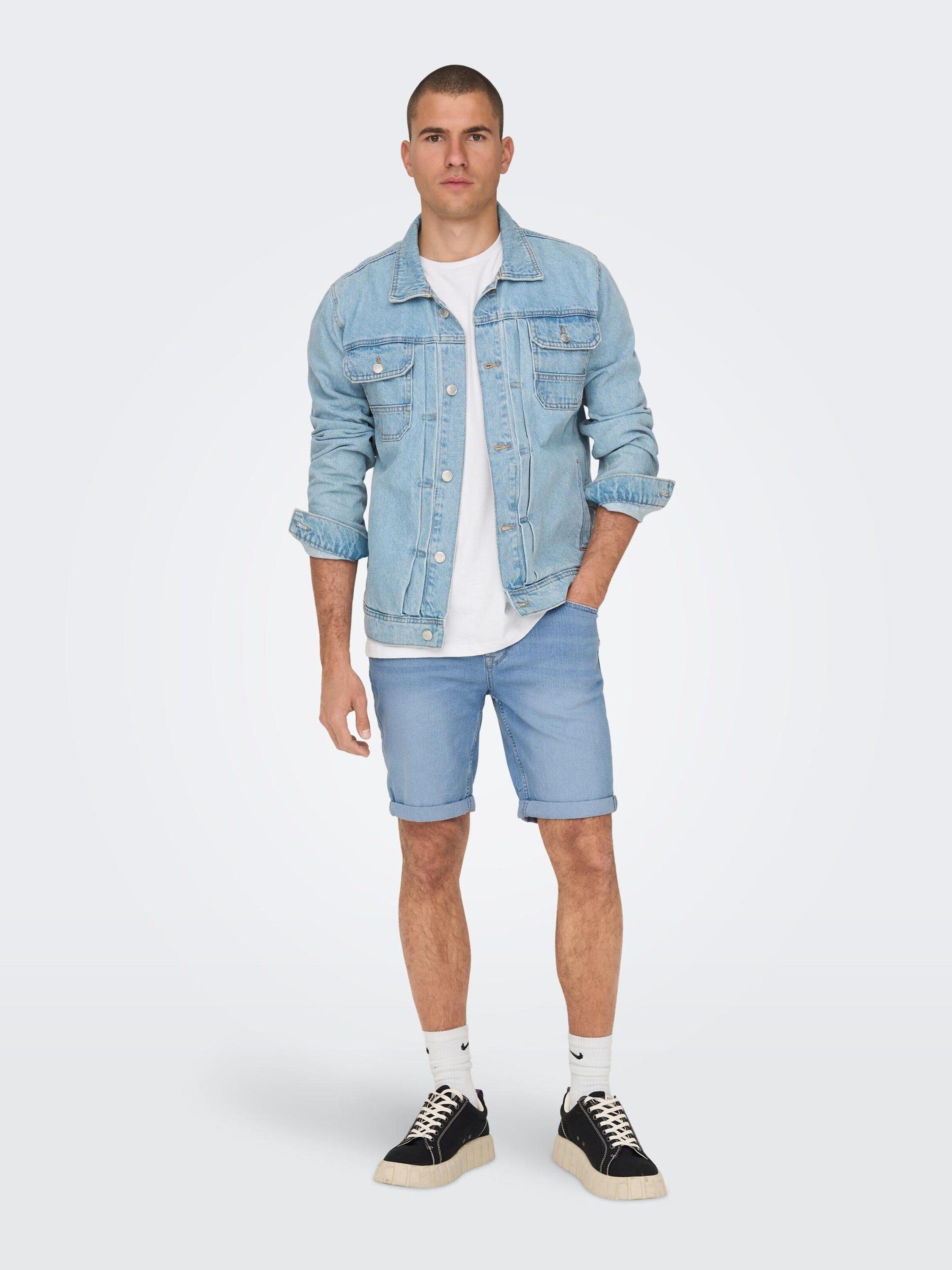 & Ply Jeansshorts ONLY SONS (1-tlg)