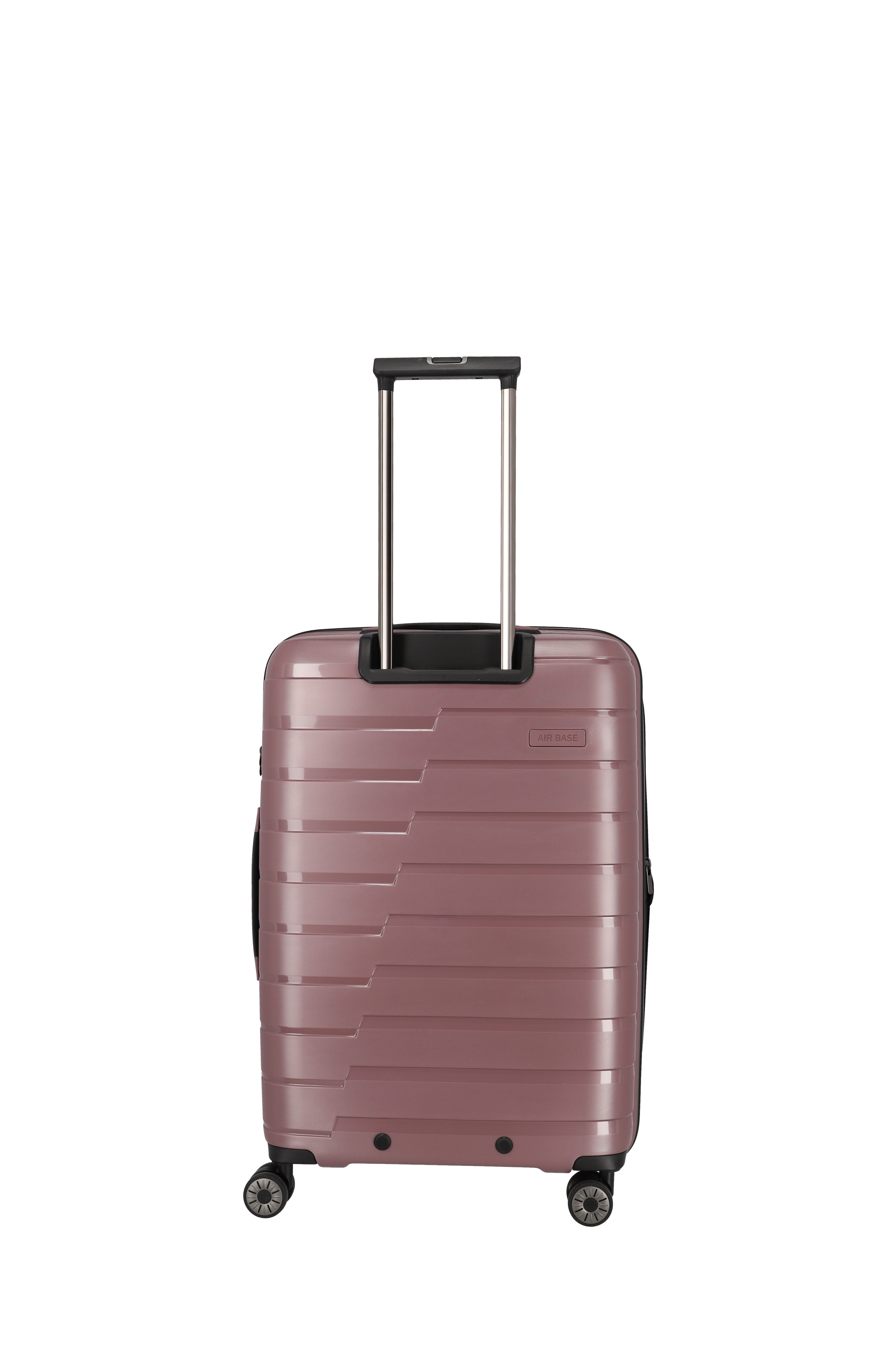 travelite Trolley AIR BASE Reisekoffer Hartschale, 4 Rollen, kratzresistenter Oberfläche und cleverer Innenaufteilung
