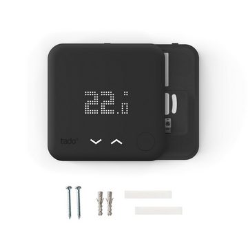 Tado Heizkörperthermostat Smartes Thermostat V3+ (Verkabelt) Black Edition
