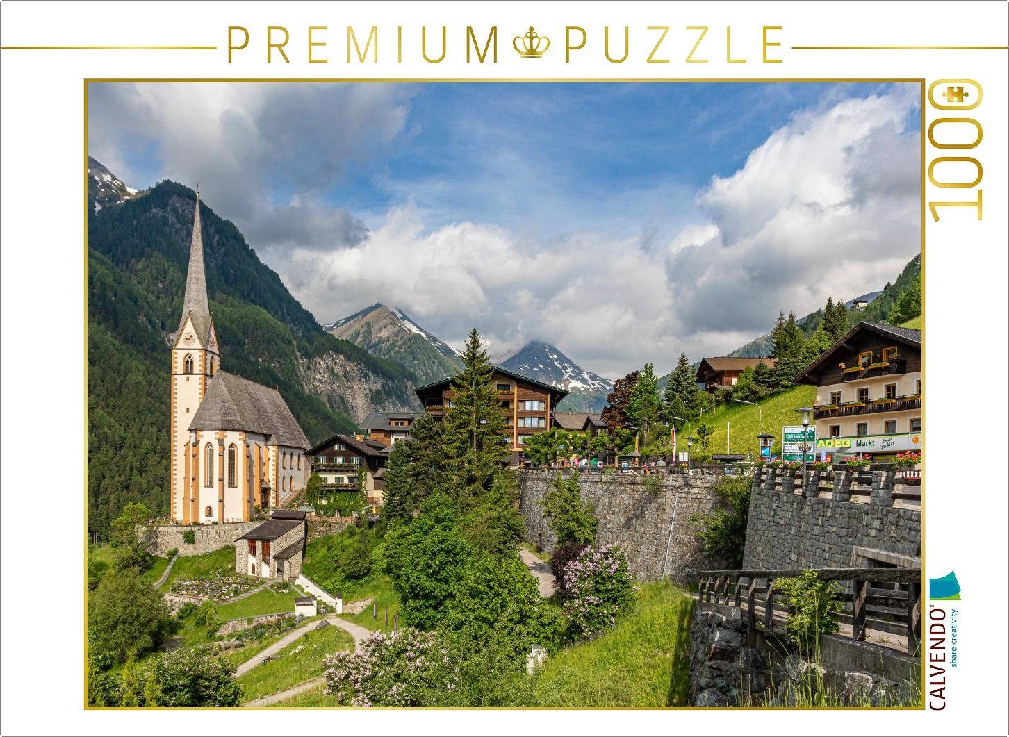 Puzzle CALVENDO Puzzle Heiligenblut 1000 Teile Lege-Größe 64 x 48 cm Foto-Puzzle Bild von PuraVida