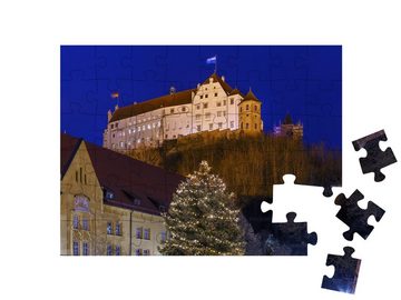 puzzleYOU Puzzle Burg Trausnitz in Landshut, Bayern, 48 Puzzleteile, puzzleYOU-Kollektionen Burgen
