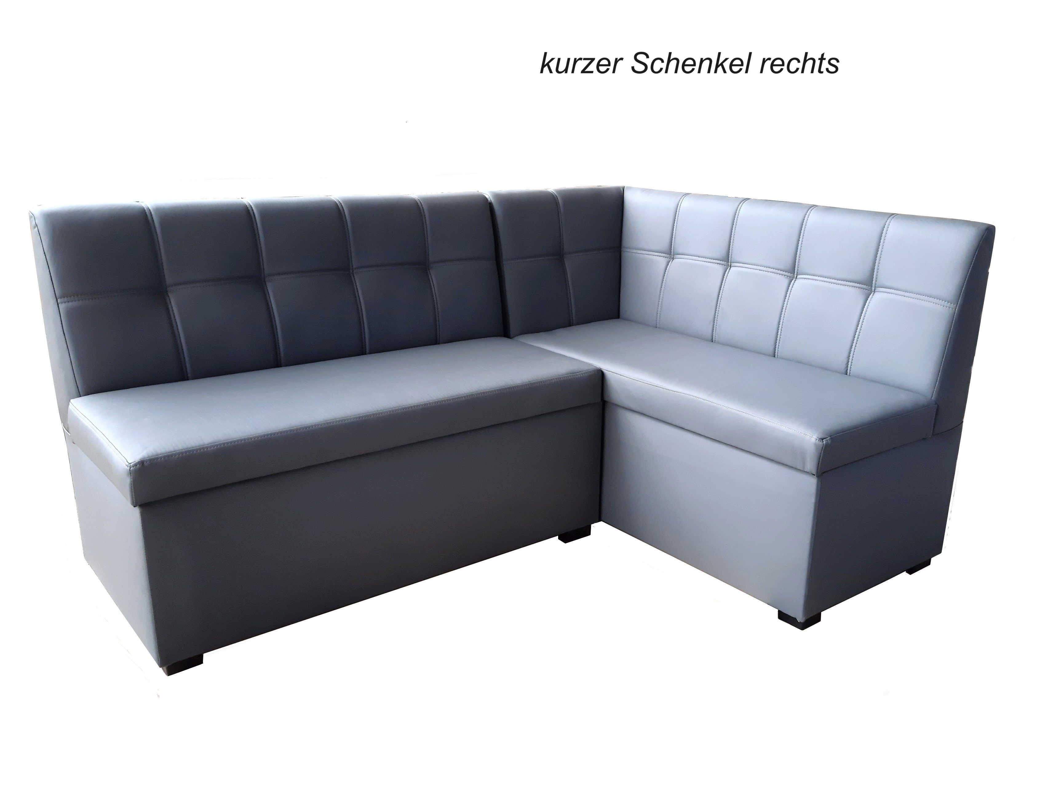 Rodnik Eckbank Komo, mit Stauraum, Lederoptik (Kunstleder) günstig online kaufen