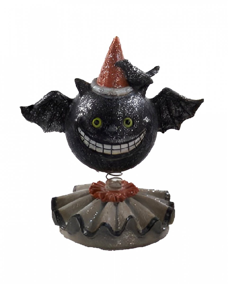 Dekofigur Dekofigur Horror-Shop Halloween Head Fledermaus - 15cm Bobble