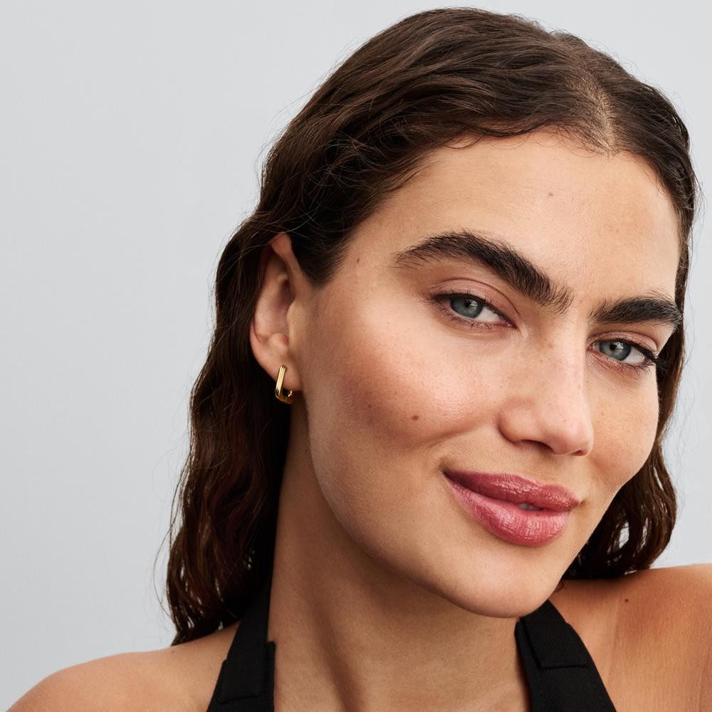 Pandora Paar Ohrstecker Ohrringe für Damen, vergoldet von PANDORA Essence