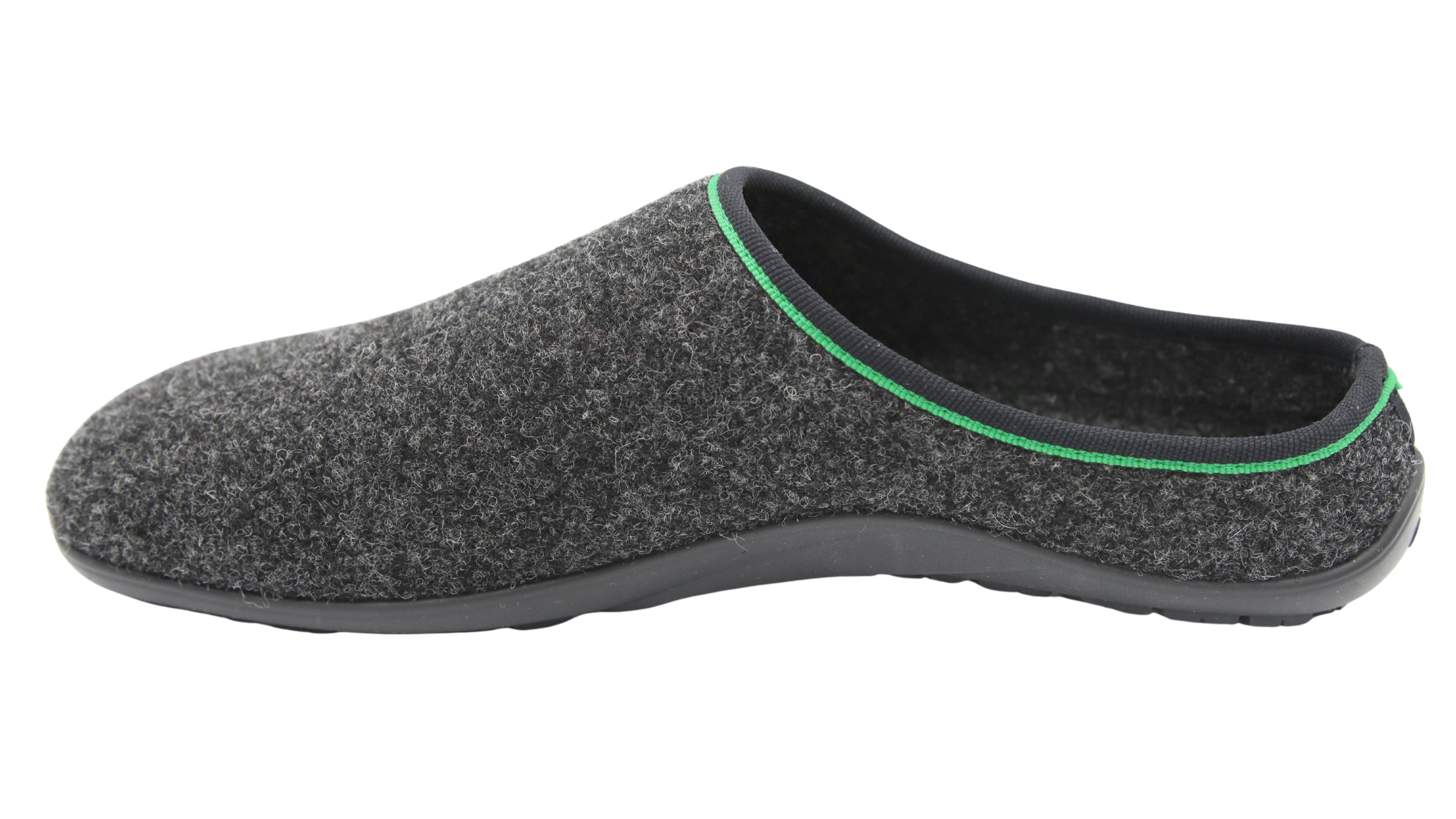 pifit! Pantoffel "homey" mit Barfußgefühl, 32100-3, anthrazit Barfußschuh Pantoffel, Hausschuh