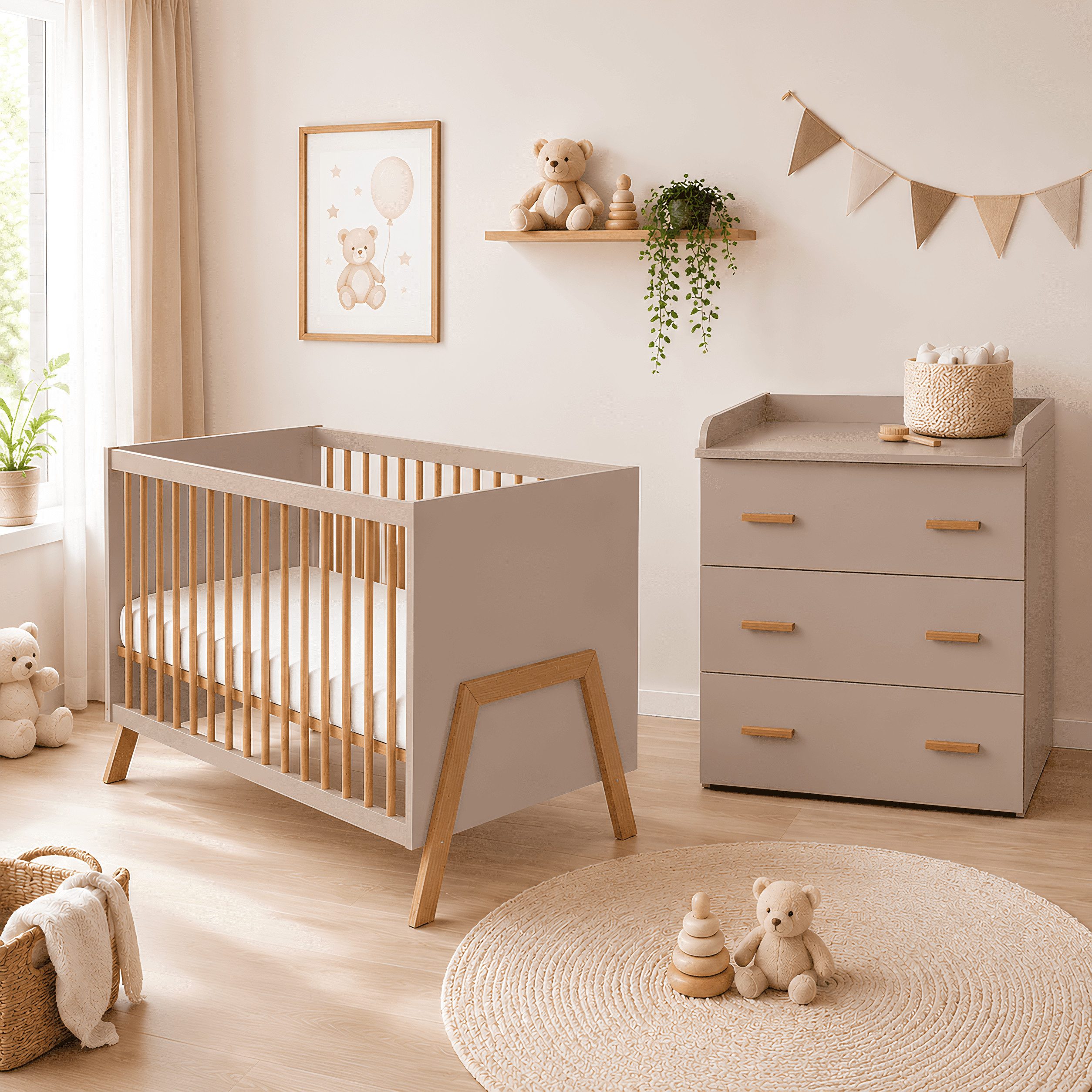 Graue Babyzimmer Möbel online kaufen