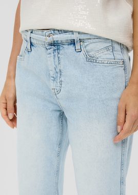 s.Oliver 7/8-Jeans Cropped-Jeans Karolin / Regular Fit / Mid Rise / Straight Leg