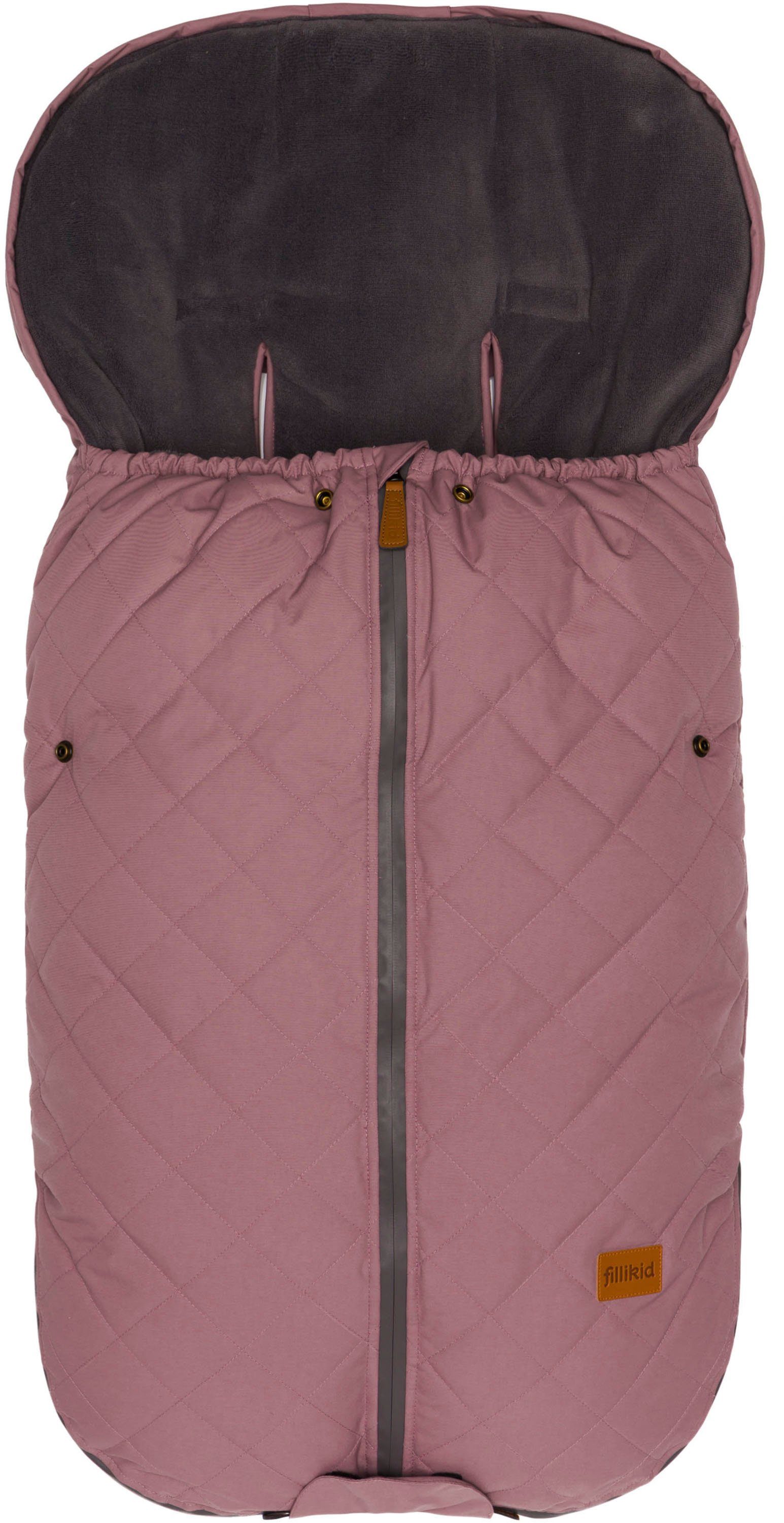 Fußsack Kamet, Winterfußsack, altrosa