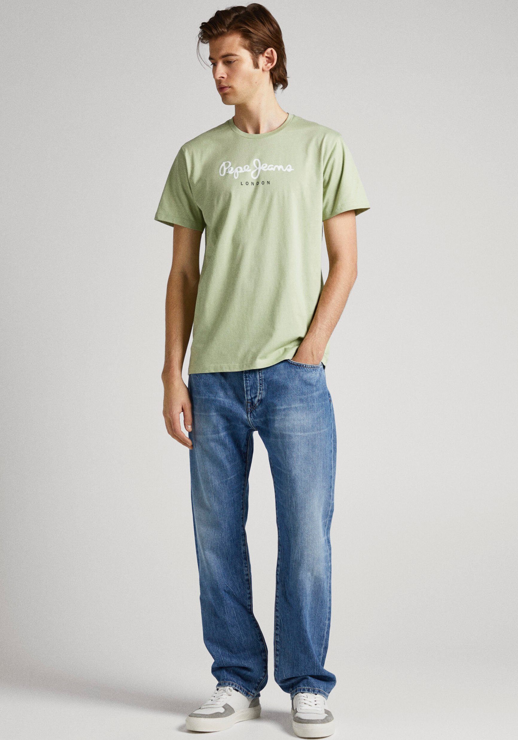 coriander Jeans Pepe Print-Shirt EGGO