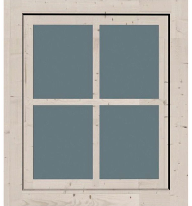 Karibu Fenster, BxT 69x79 cm, 28 mm, Aus nordischer