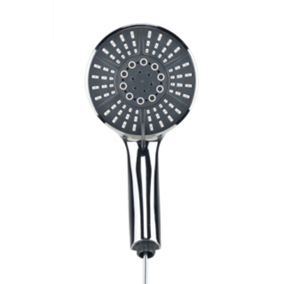 Haushalt International Duschbrause Duschkopf mit 5 Funktionen verchromt, (1-tlg)