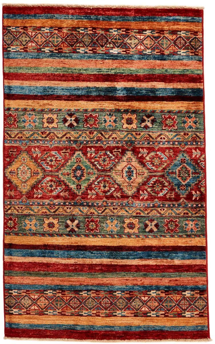 Orientteppich Arijana Shaal 83x132 Handgeknüpfter Orientteppich, Nain Trading, rechteckig, Höhe: 5 mm