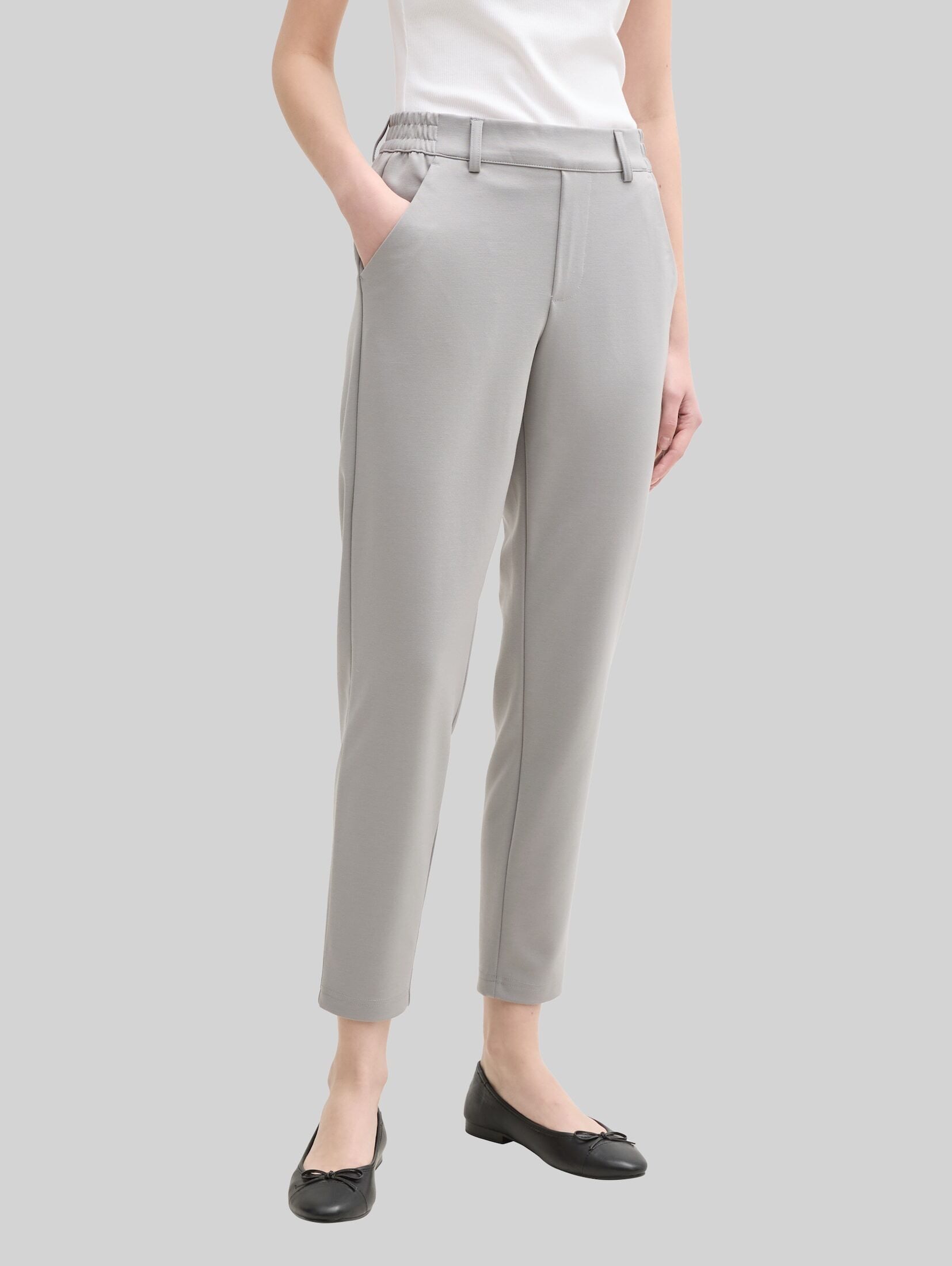 TOM TAILOR Denim Sweathose Hosen & Chino Relaxed Fit Hose mit elastischem Bund