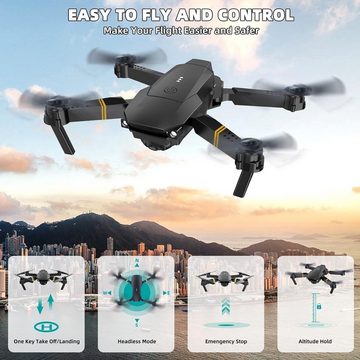Huanchenda Geschenke für Mädchen/Jungen Kinder RC Quadcopter Drohne (4K HD 1080P, FPV Mini Drone, Altitude Hold, One Key Take Off/Landing, 3D Flip)