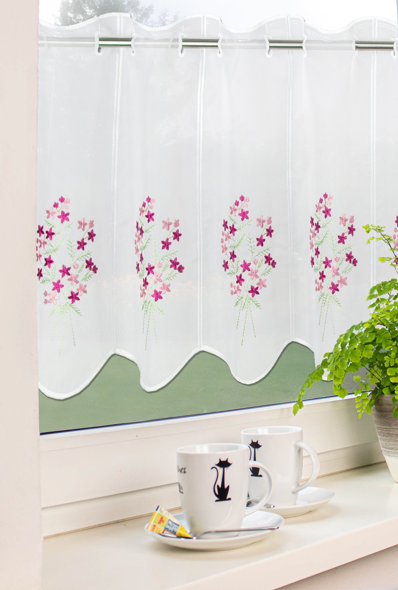 EXPERIENCE Scheibengardine Scheibengardine Bistrogardine Kurzgardine Küchen günstig online kaufen