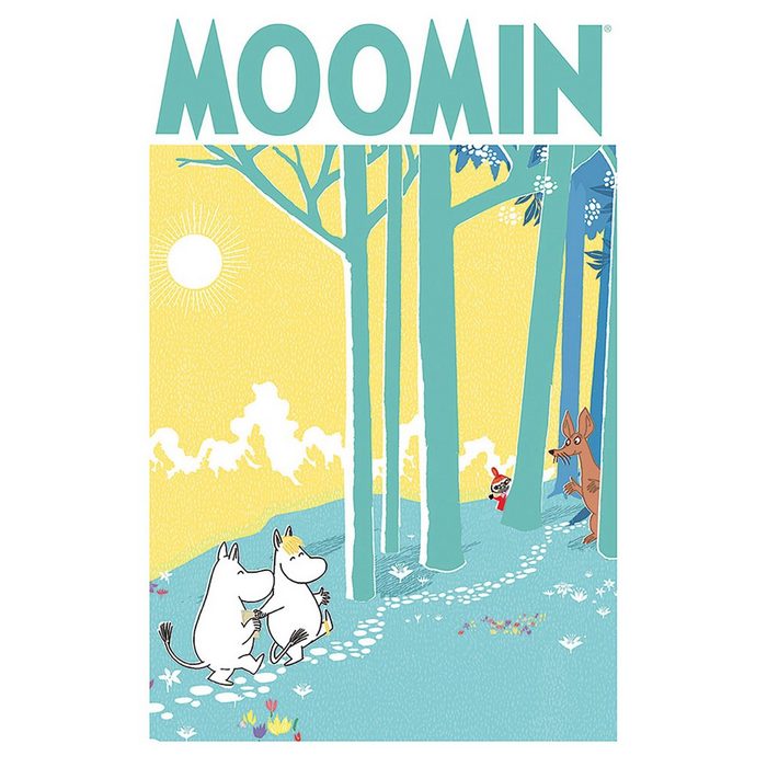 PYRAMID Poster Moomin Poster Forest Mumins 61 x 91 5 cm