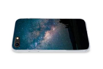 MuchoWow Handyhülle Sterne - Planeten - Galaxie - Jungen - Mädchen - Kinder, Handyhülle Apple iPhone 8, Smartphone-Bumper, Print, Handy Schutzhülle