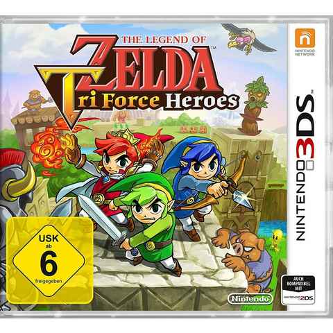 The Legend of Zelda: Tri Force Heroes Nintendo 3DS, Software Pyramide