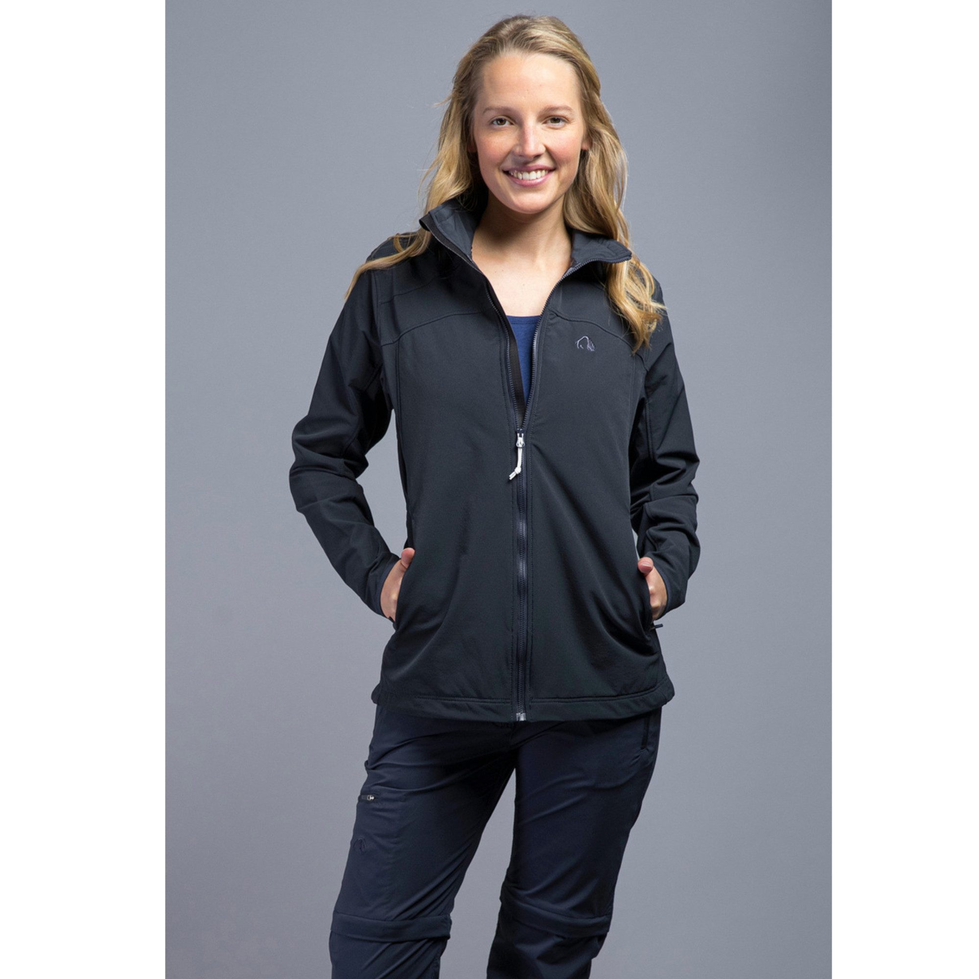 Anorak Damen Softshell-Jacke - Cesi W's Jacket - dark blue