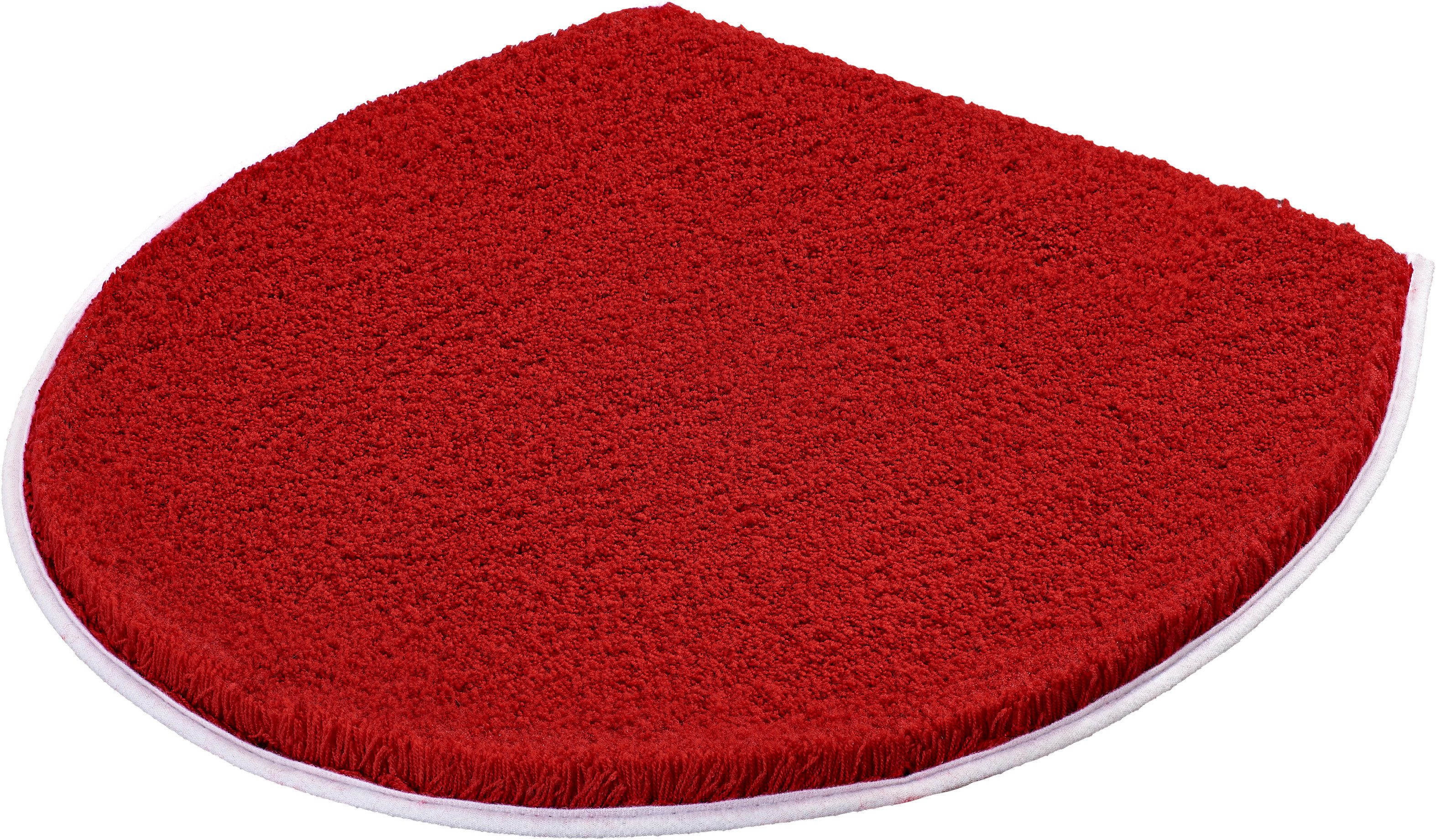 Kleine Wolke WC-Deckelbezug »Soft«, Höhe 20 mm, rutschhemmend beschichtet, Kunstfaser, WC-Deckelbezug, Uni Farben, waschbar