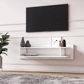 DEMA Home TV-Schrank Lucio Floating TV-Schränke Breite 120 cm, Fernseher bis zu 32-70 Zoll
