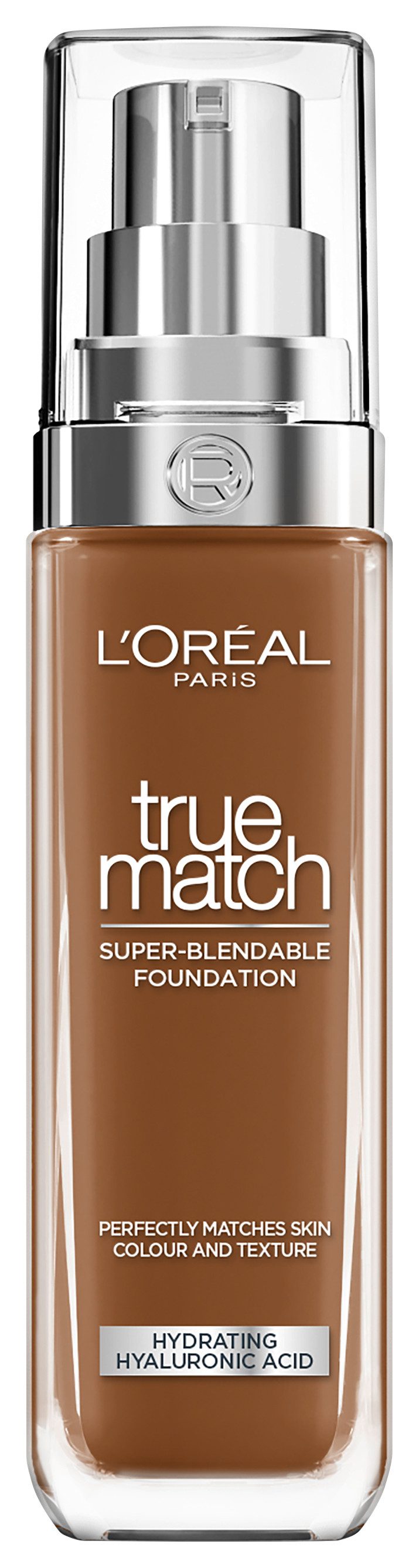 L'ORÉAL PARIS Foundation TRUE MATCH FOUNDATION, lässt sich mühelos verblenden, ohne sichtbare Ränder zu hinterlassen