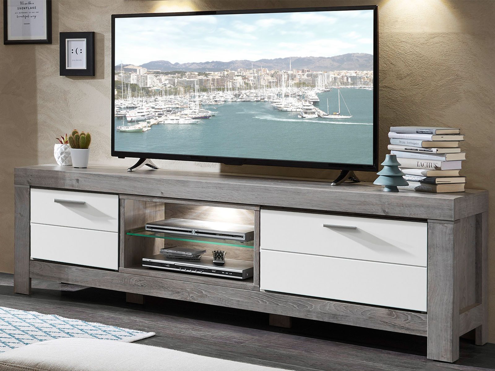 WOHN CONCEPT Premium Möbel TV-Board 180 x 59 x 48 cm (B/H/T)