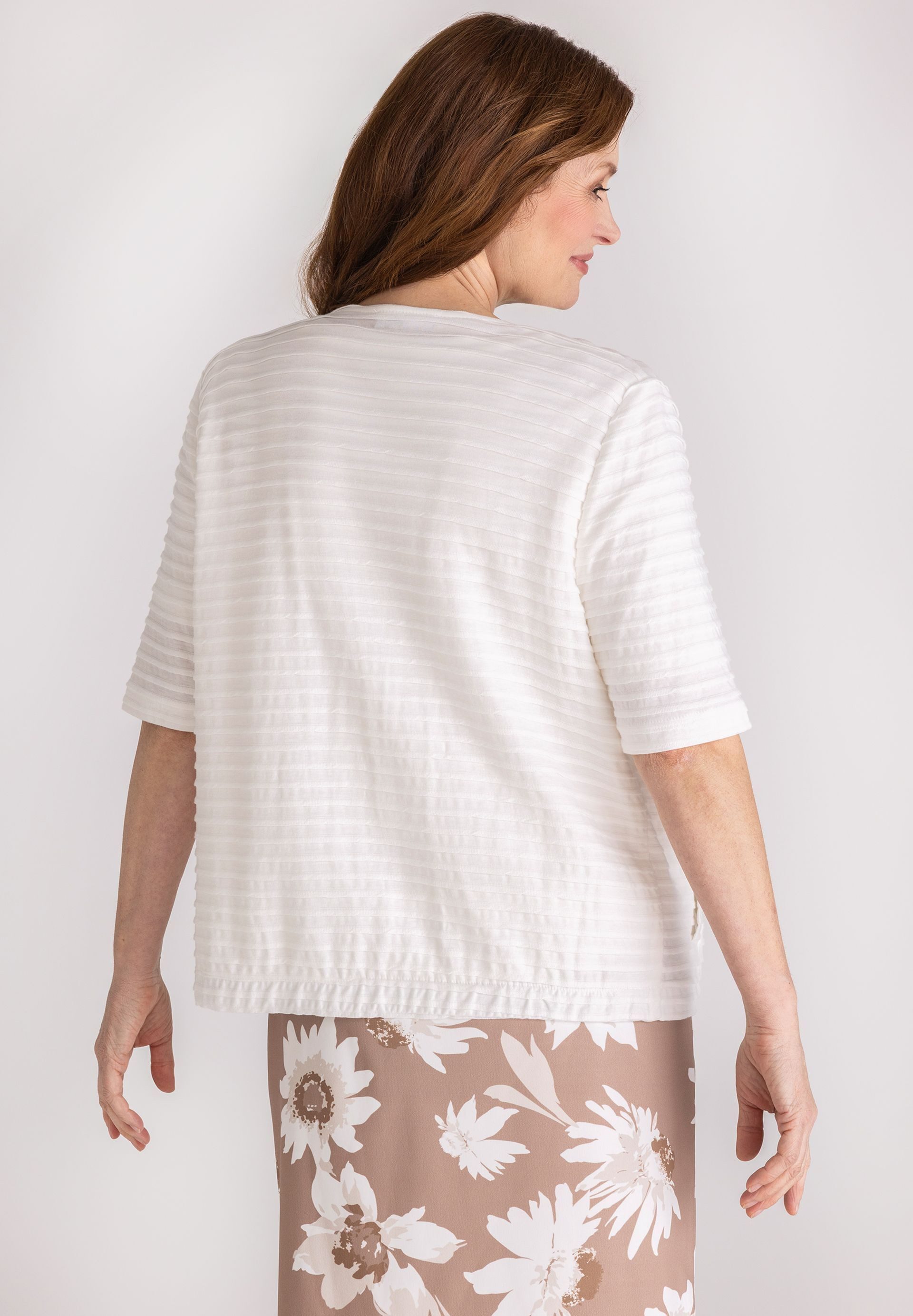 FRANK WALDER Jackenblazer mit Rippbündchen