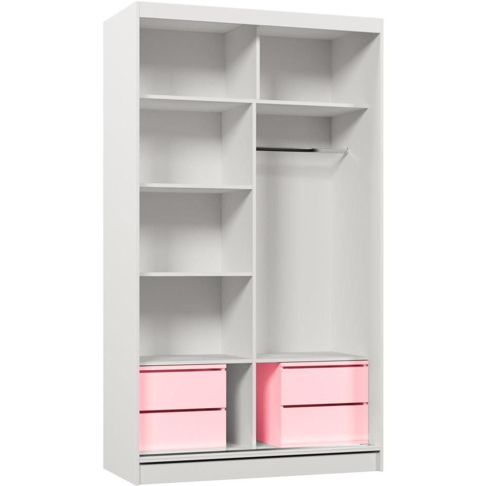 Beautysofa Kleiderschrank Helix (Garderobe mit Scharniertüren, günstig online kaufen