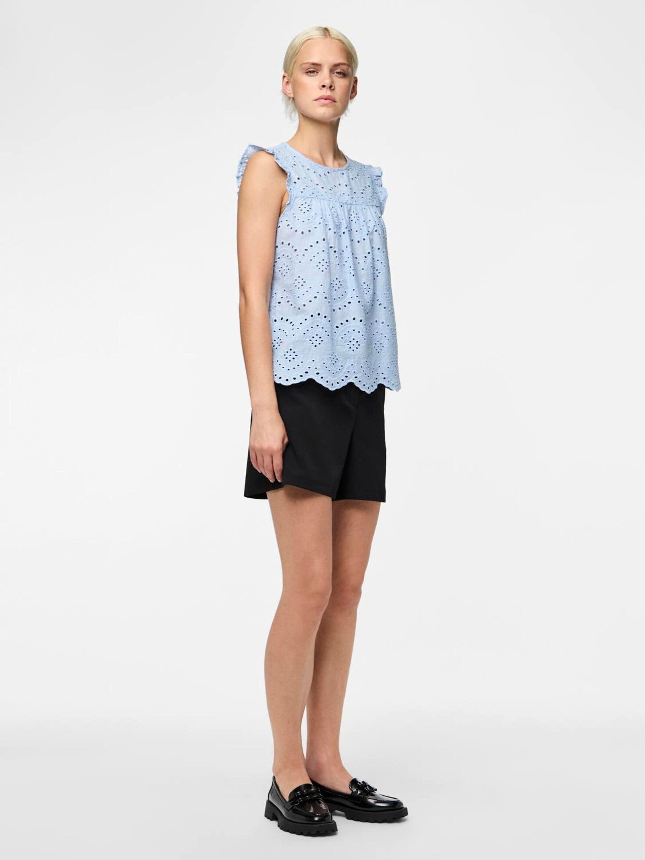 pieces Funktionsbluse VILDE (1-tlg) Lochmuster günstig online kaufen