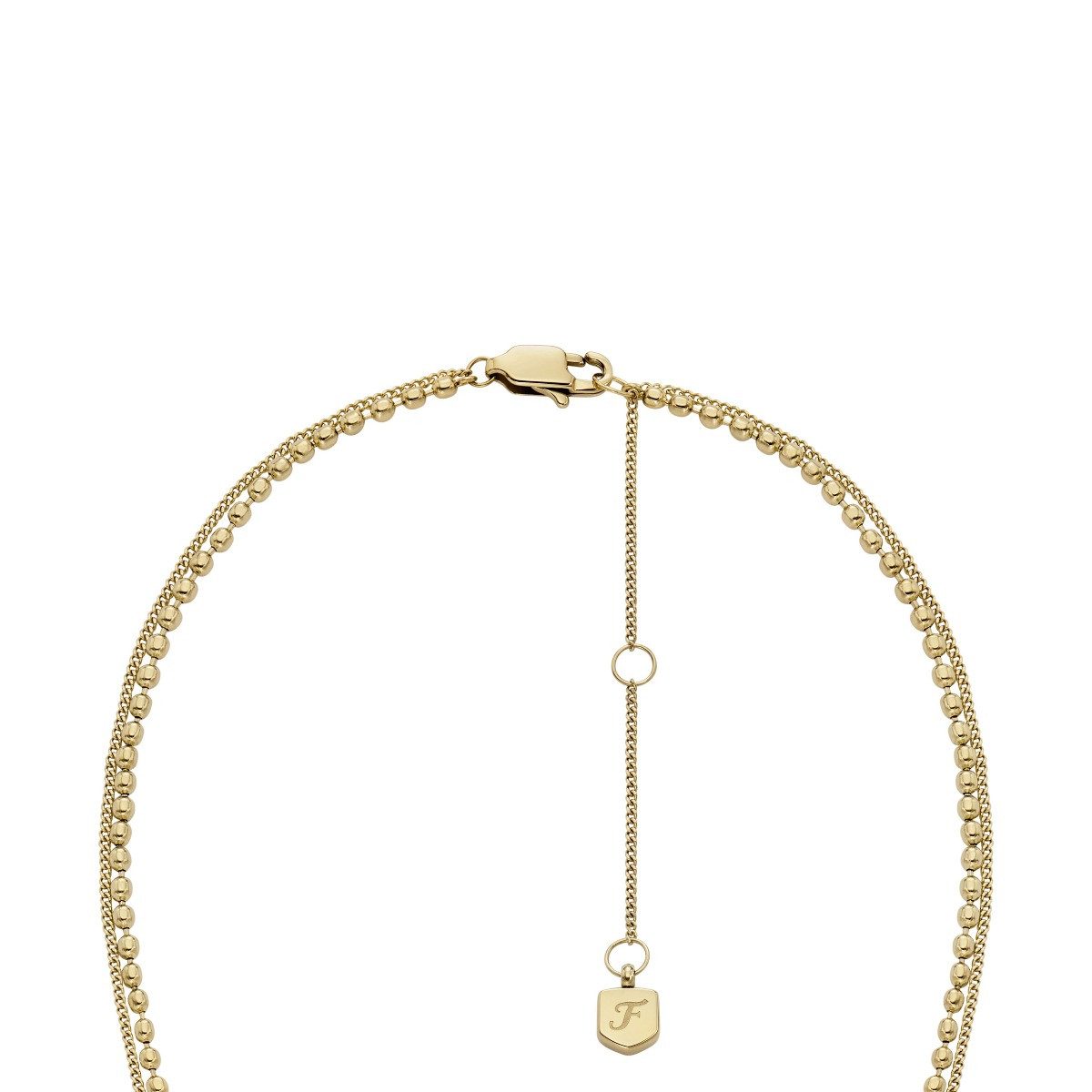 Fossil Kette mit Anhänger Halskette-Anh...