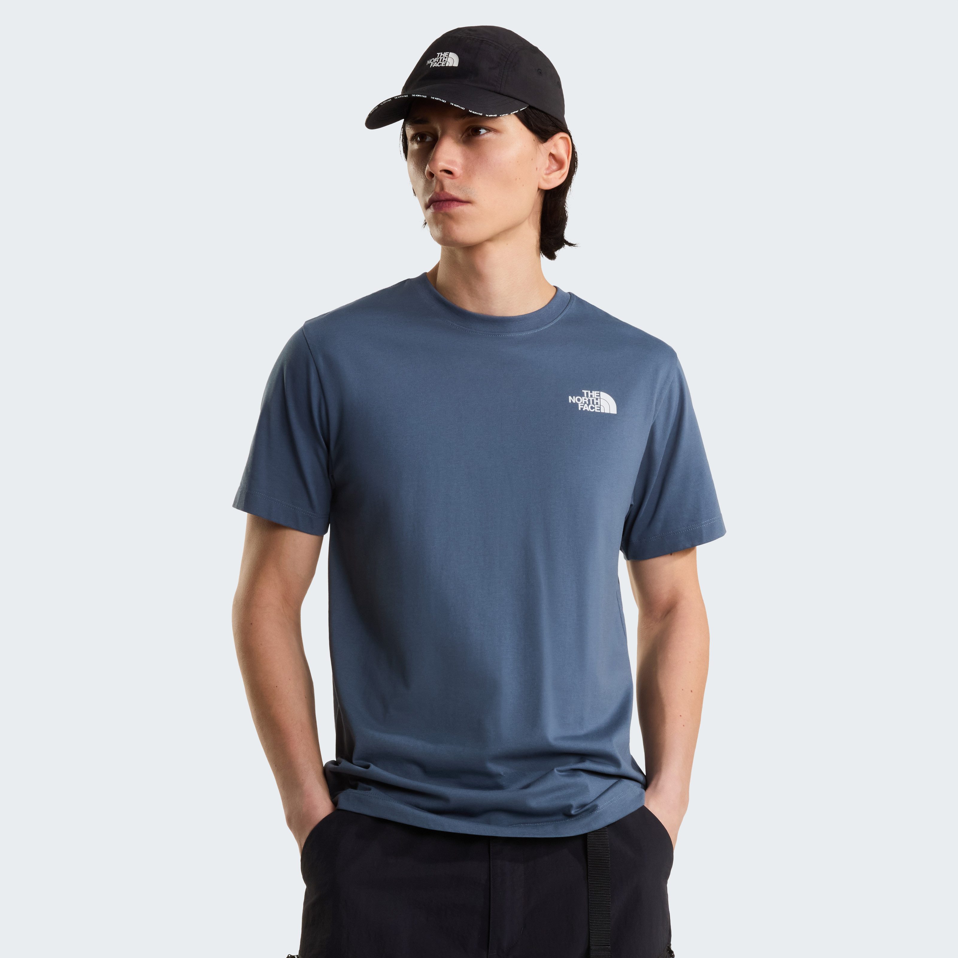 The North Face T-Shirt M EVOLUTION BOX NSE REGULAR SHORT SLEEVE normale Passform, Kurzarm, aus Baumwollmischjersey