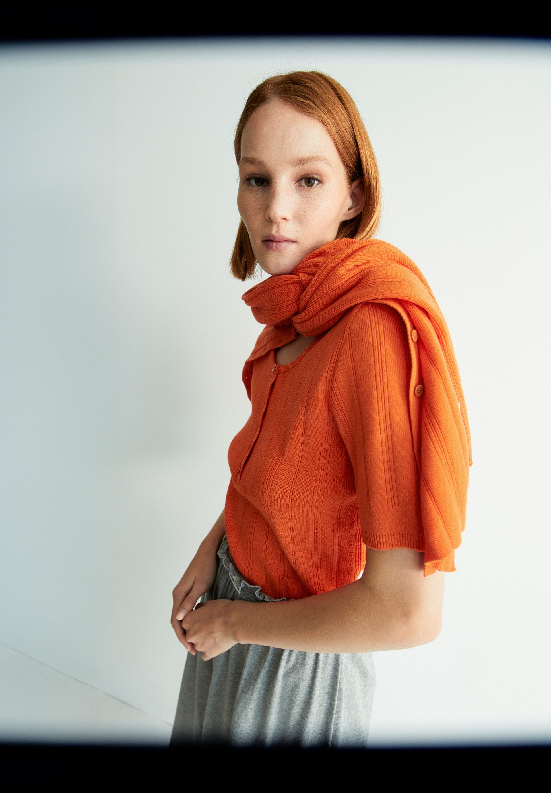 Armedangels Strickpullover CRISPINAA CREPE Strickshirt aus Bio-Baumwolle Slim Fit