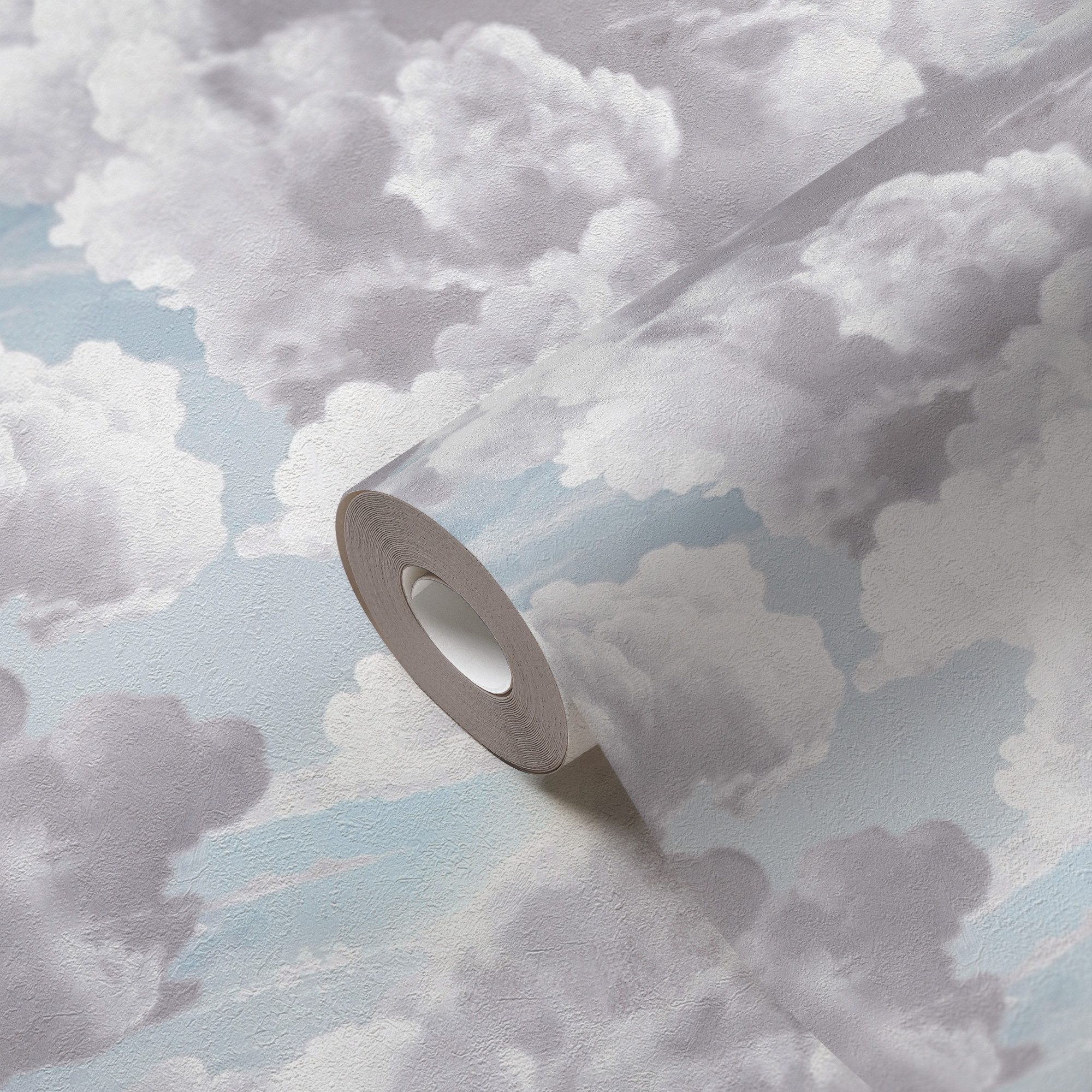 living walls Vliestapete Michalsky 6 Himmel-Tapete Mustertapete mit Wolken Wolken, strukturiert, matt, (1 St), Vliestapete Himmeltapete für Schlafzimmer Küche Wohnzimmer Wolken Flur