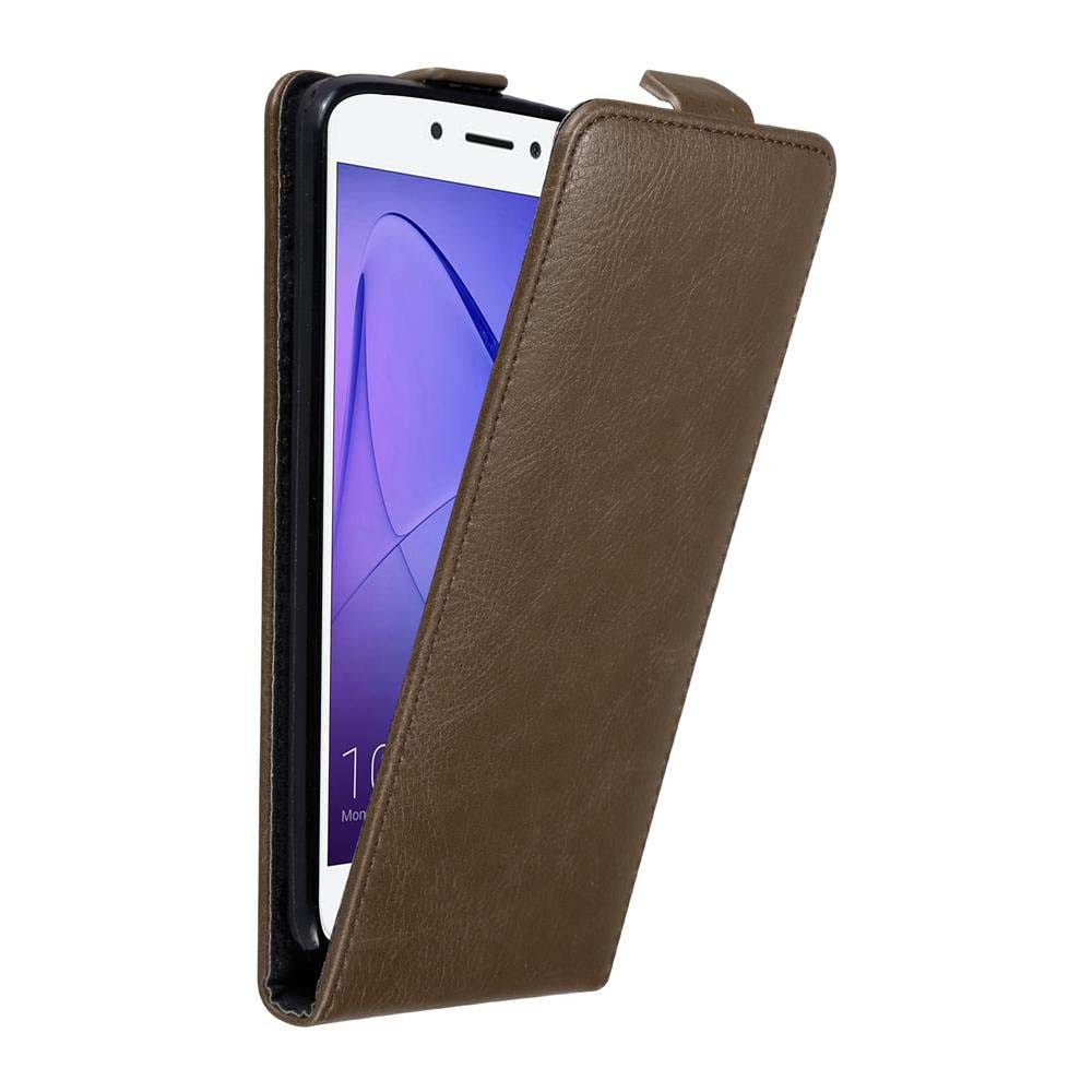 Cadorabo Handyhülle für Honor 6A Hülle Honor 6A, Handy Schutzhülle, Klappbare Hülle, Kunstleder mit Magnetverschluss