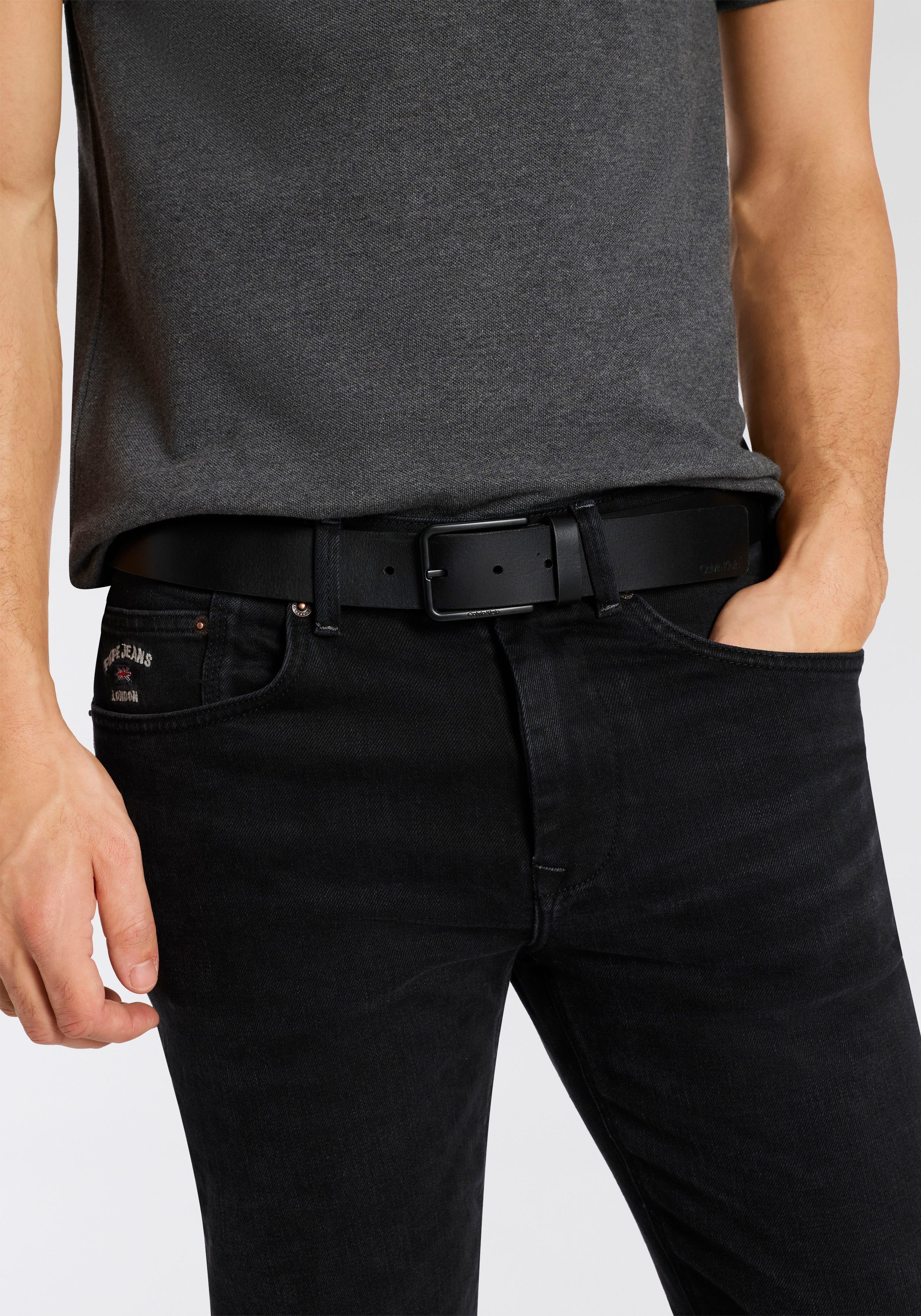 Calvin Klein Jeans Ledergürtel Größenverstellbar – Bild 4 von 5