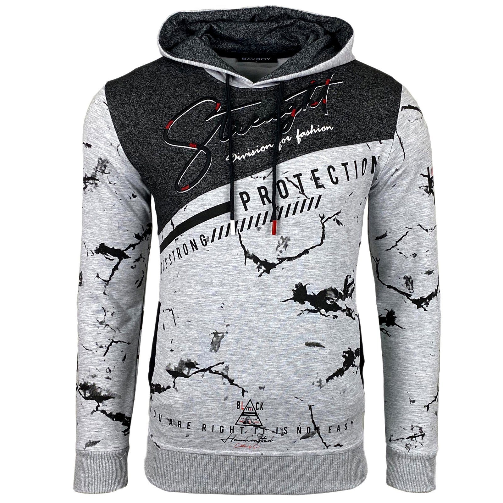 Baxboy Hoodie Baxboy Herren Pullover Hoodie günstig online kaufen