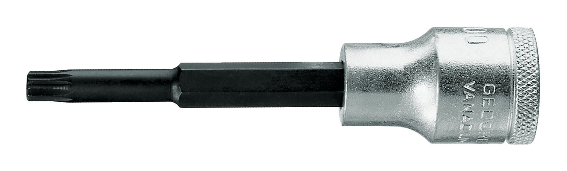 Gedore Steckschlüssel, Schraubendrehereinsatz 1/2" XZN M8 x 100 mm