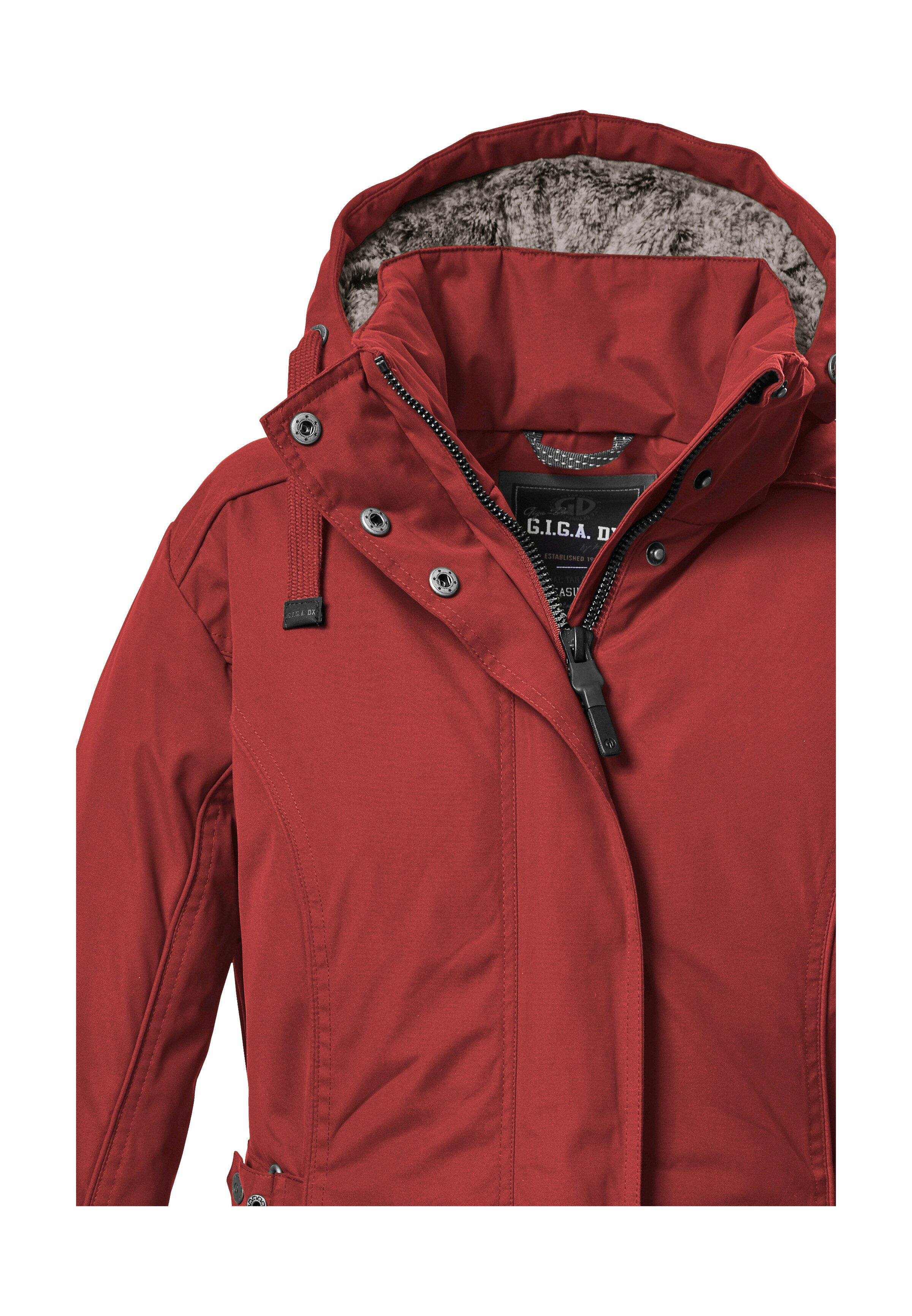 G.I.G.A. DX by killtec Parka GW 70 WMN PRK Wind- und wasserdichter Damenparka, atmungsaktiv, mit Fleece.