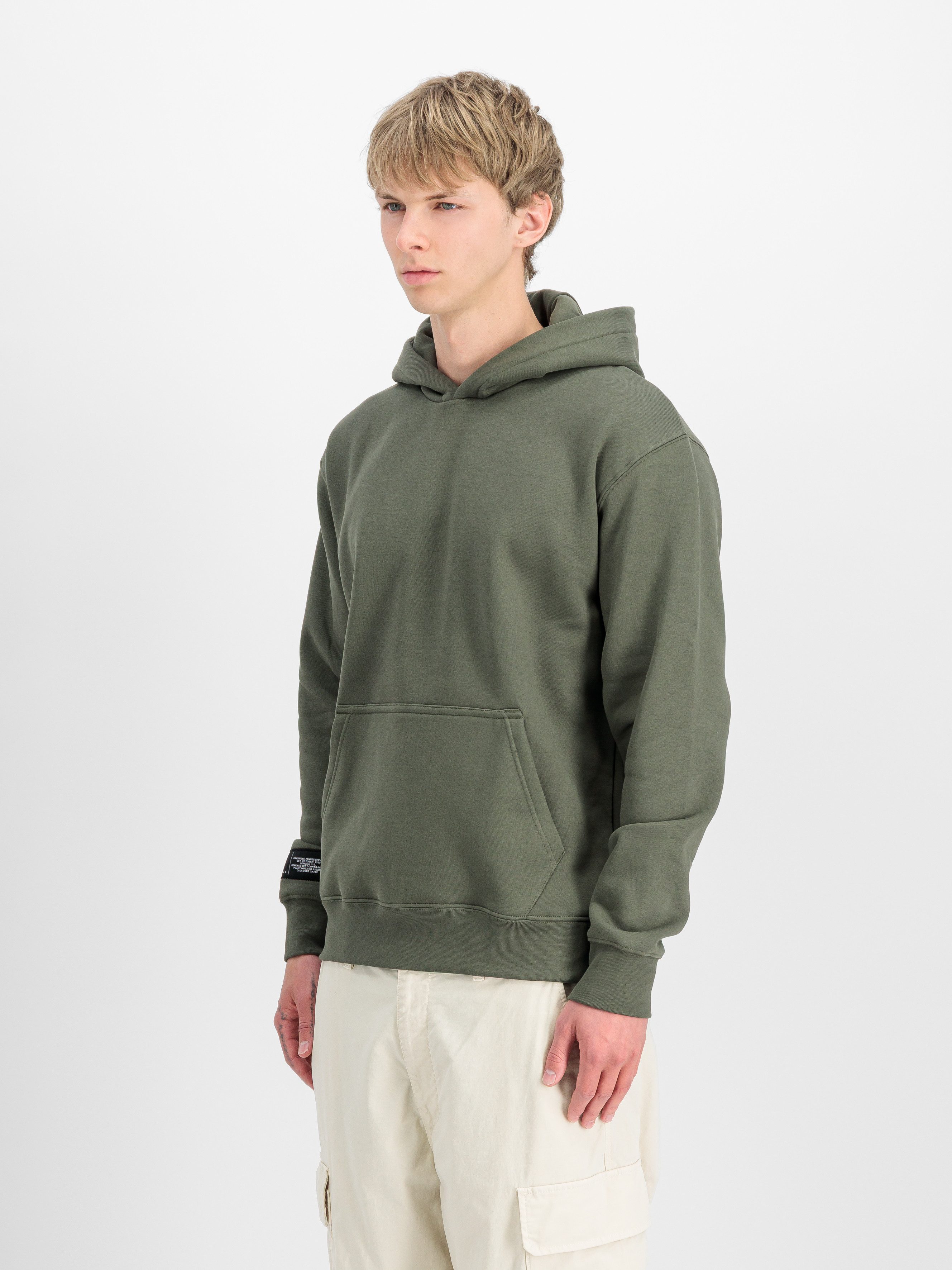 Alpha Industries Kapuzensweatshirt Label Hoodie BP günstig online kaufen