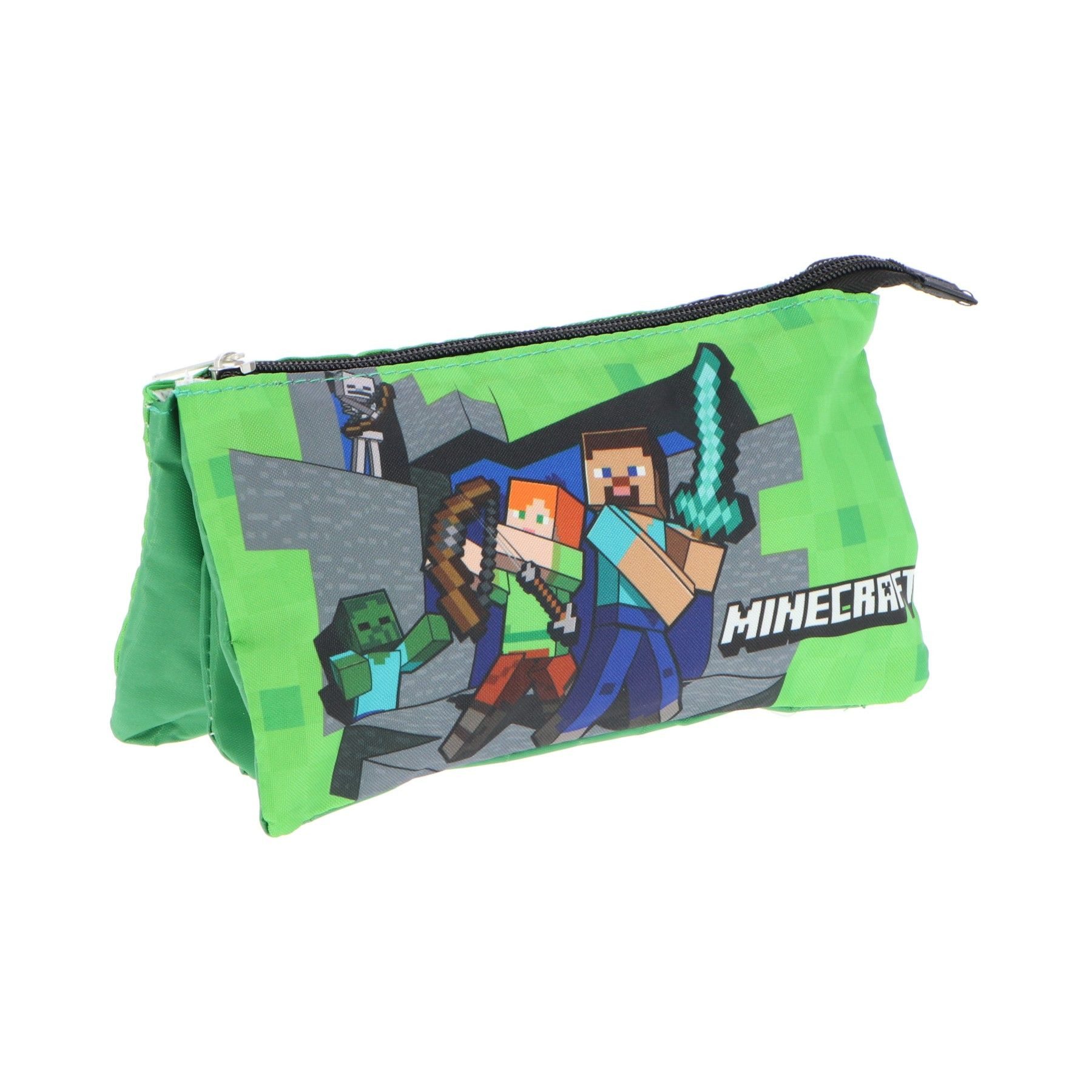 Textiel Trade B.V. Federmäppchen Minecraft Bleistifthalter Etui Mehr als erstaunlich für Schule