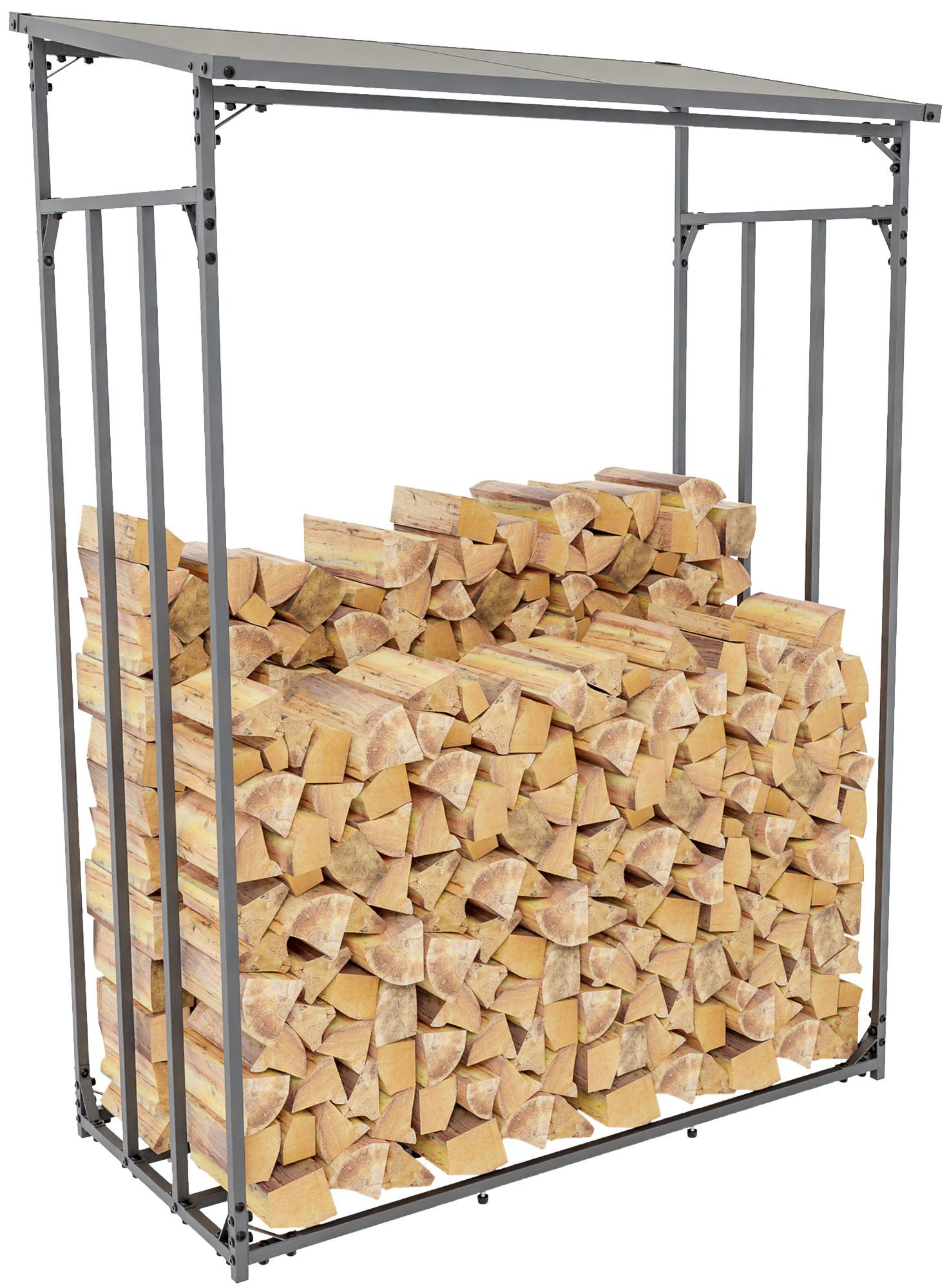 CLP Kaminholzregal Unterstand Ruston L, BxTxH:130x70x185 günstig online kaufen