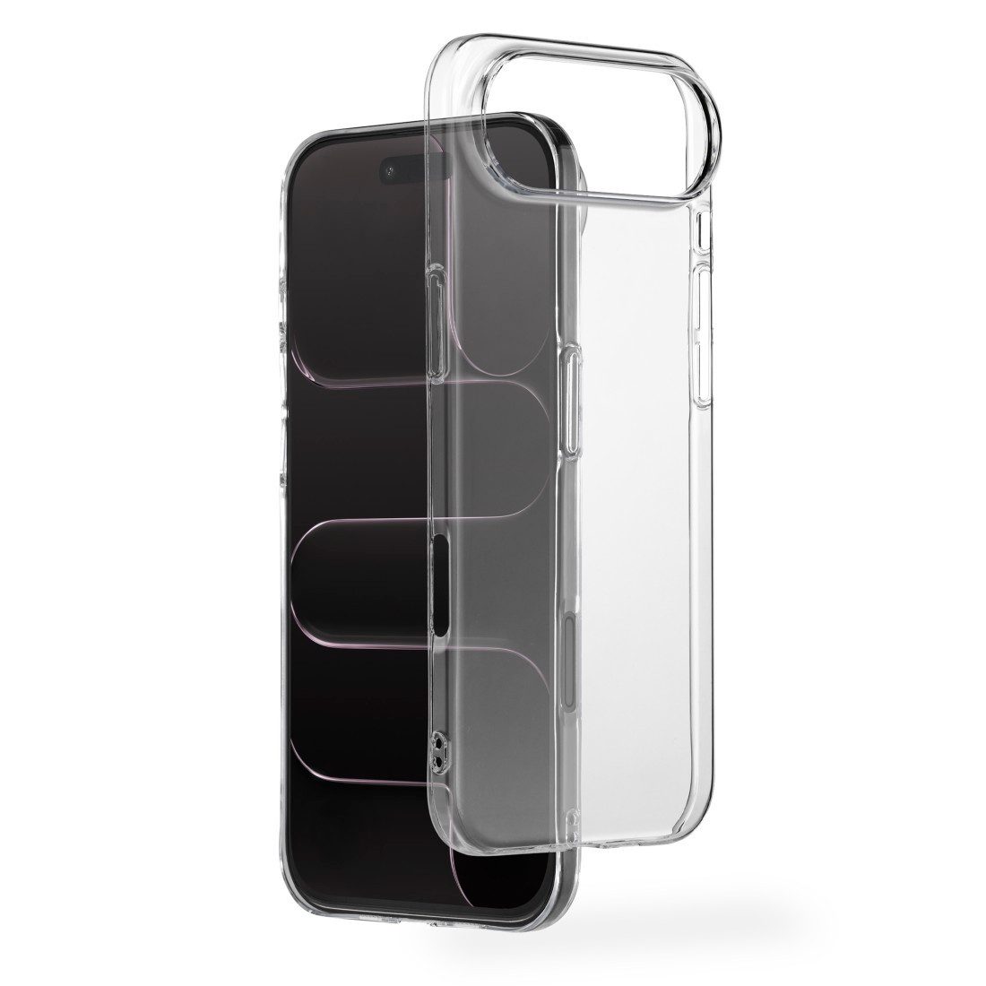 Hama Smartphone-Hülle Handyhülle „Slim Protect“ für Apple iPhone Air, Transparent, Ultradünn, Anti-Vergilbung, recyceltes Material, Wireless Charging