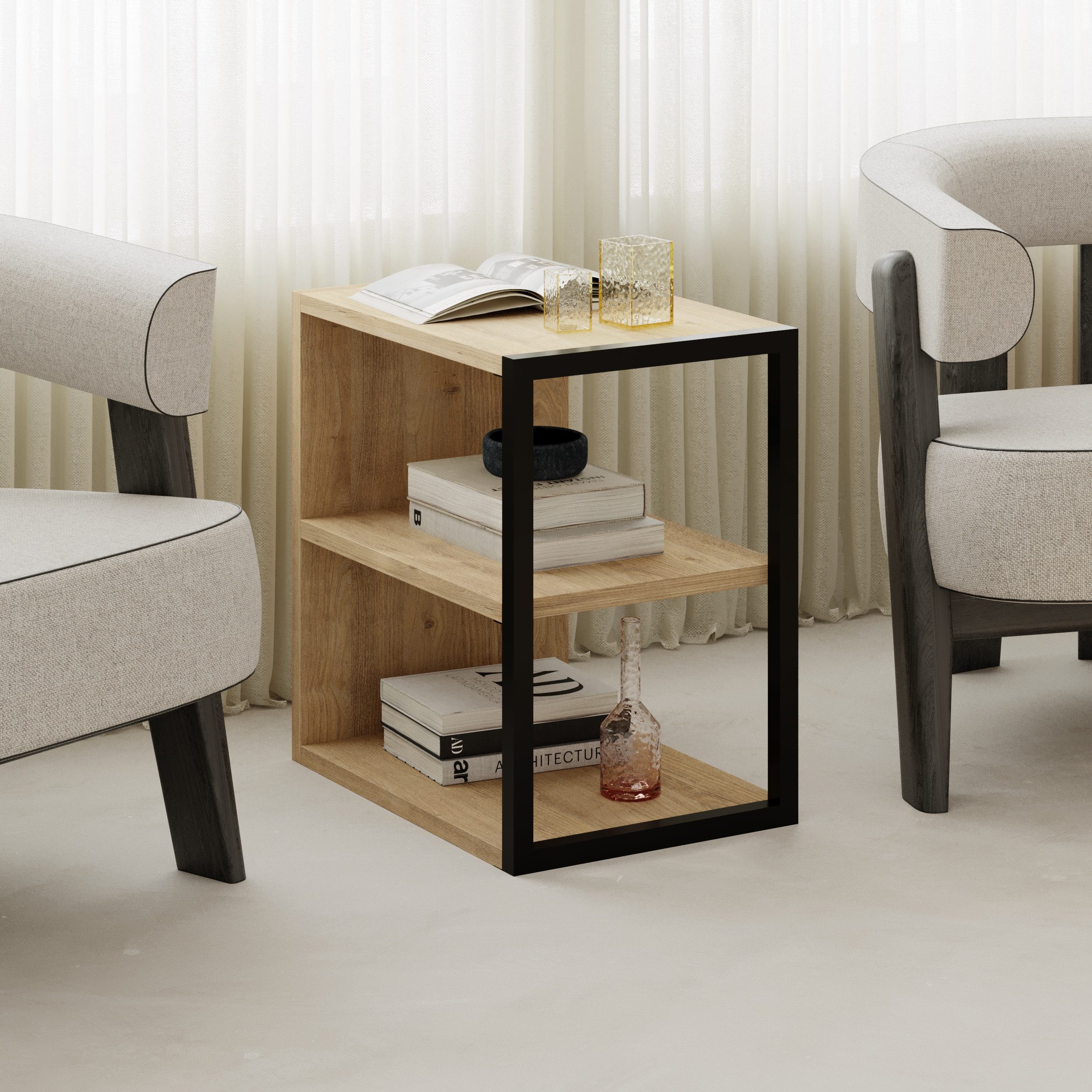 Decortie Beistelltisch ECHO (1-St., 1 Tisch, 2 Tisch), Modern Beistelltisch günstig online kaufen