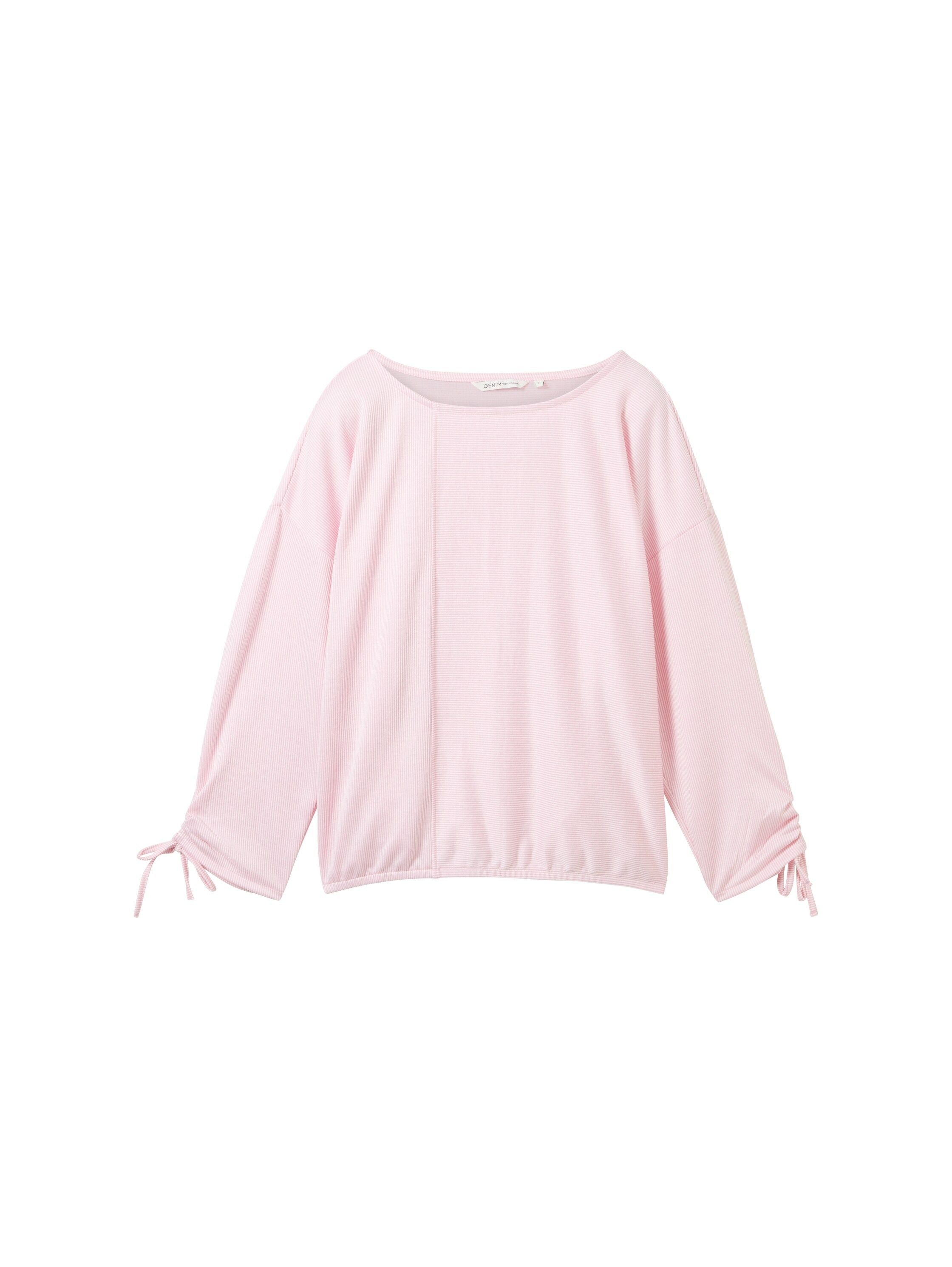 small pink white stripe